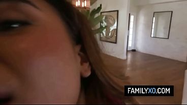 Image Big tits latina stepdaughter offers her pussy as present to her stepdaddy for Xmas - Babi Star