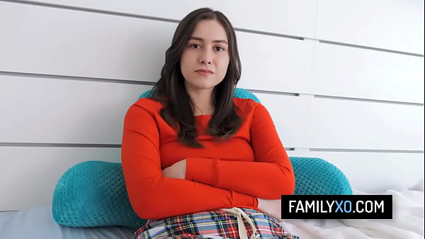 Image Horny stepdad unwrap his stepdaughter's pussy for Christmas - Sunny Soleil