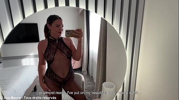 Image Plan Cul &agrave_ l'hotel - Deux Blacks ultra chauds me baisent non-stop et finissent dans ma bouche