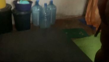 Image Lotion Massage Turns Into Hot Playtime with Thick BBW Neighbor - Rubbing Her Big Juicy Ass After Shower