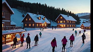 Image Adventure at a Ski-Resort: Public Sex - AI Interactive Video