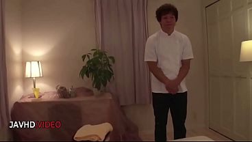 Image Steamy JAV massage turns into hot fuck session she sucks cock so intensely