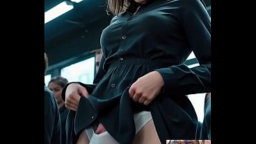 Image Beautiful Big Breast Milky Transgender Girl Tied In BDSM And Cumming In A Bucket, Petite Transgender Girl Grows A Large Cock In Public, Sweaty Chonky Ass Transgender Girl Looking Cute, AI Generated