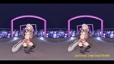 Image VR180 mmd Noel Dance 3d hololive Hentai