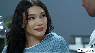 Image Sucking my hot Doctors dick and put inside my ass