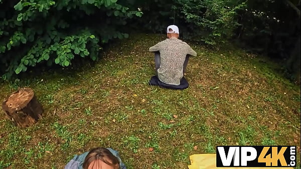 Image VIP4K. Her Idiot Boyfriend Throws a Fit - She Keeps Riding Anyway