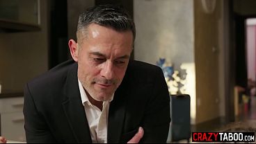 Image Hot blonde teen Lily Blossom hardcore anal sex with her big dick boyfriend