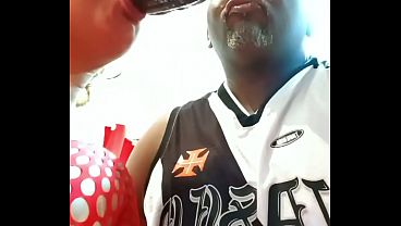 Image Festinha Bisex de Natal na casa do Papai Noel Tigr&atilde_o Negro - Tia Camila