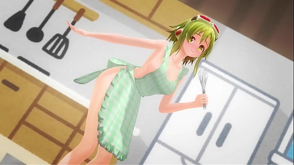 Image Gumi Naked Apron - Sweet Magic MMD by Tarako