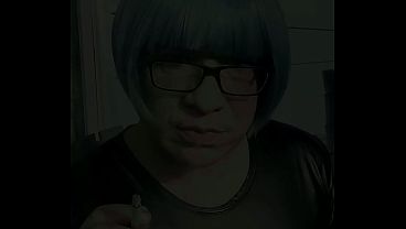 Image Sexy Sissy Slut Kandi Smoking & Sloppy Sucking