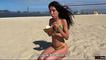 Image Fucking Brazilian Girl on Holidays in Rio de Janeiro - Swallow Cum