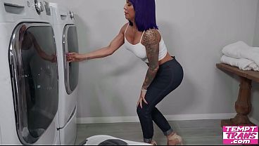 Image Single Trans Girl Fuck Her Stepsis Hubby in Laundry Room