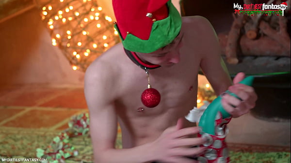 Image xmas chastity and extreme anal with twinks