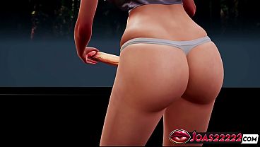 Image Lyala with Big Ass 3D Animation - Standing Handjob Big Dick Stroking, Frenulum Licking Dick Teasing with Close-Up Views, and Intense Bondage Blowjob Ending with Cumshot Rule34 Hentai