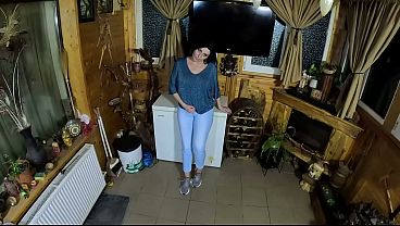 Image Cameltoe MILF Twerks in Jeans &ndash_ Blowjob & Cum All Over My Puffy Jacket 334