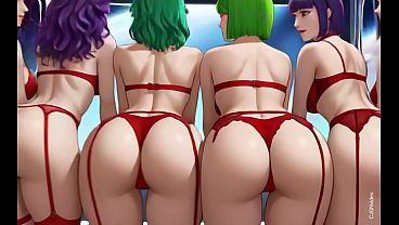 Image Women in space station bouncing ass (Ai animation)