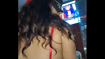 Image Sexo navide&ntilde_o con la madrastra Ema Chacon, vestida de mamanoela. Sexo Casero