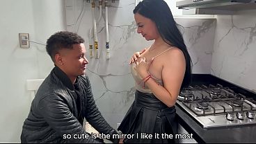 Image Big-breasted MILF waits for her husband to leave so she can have a hard BBC - ENM DIAMOND