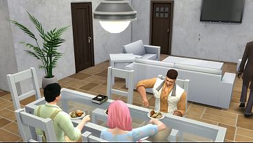 Image Asian Trans fucked by Huge Cock in Bathtub &quot_Dinner at the Vineyard&quot_ | Episode 43