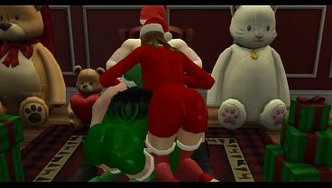 Image Sofey and Aishah Christmas bang