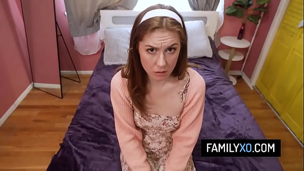 Image Redhead babe wants her stepdad's fat cock in her pussy - Ellie Murphy