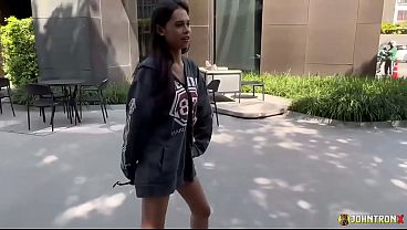 Image JohnTronX - Hot slim Asian girl sucks and fucks my hard cock in POV style