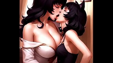 Image Blake belladona x kali belladona compilation (AI generated)