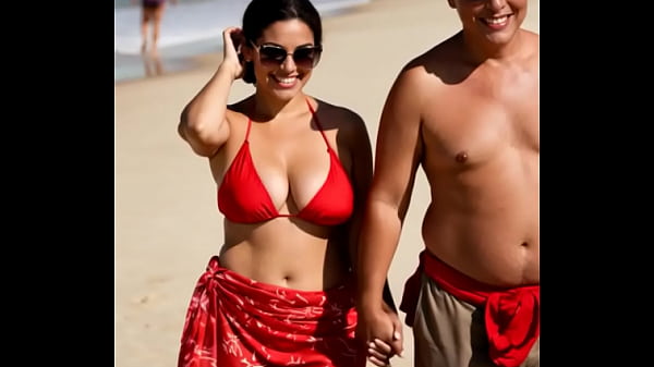 Image J&uacute_lia Almeida, married Brazilian AI model. No real people on this video.