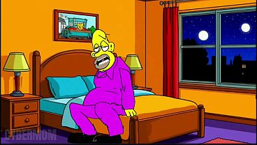 Image Simpson Parody Porn Cartoon. Slut Wife Does not miss the opportunity to fucked in secret from her husband With other guys. Wife Cheat