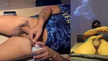 Image 331 - Peludo gozando com o masturbador