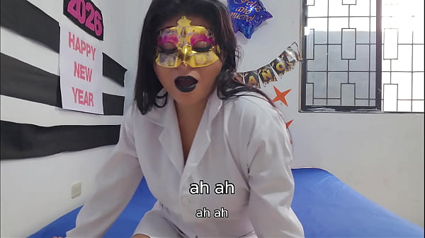 Image Sexy masseuse masturbates while talking about perverted things