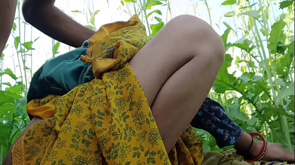 Image Khet per Gai chara Lene bhabhi ki chudai ki