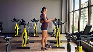 Image After the gym, she couldn't resist and nursed me until milk came out