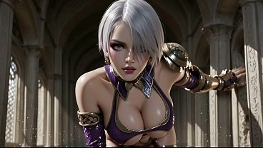 Image Ivy&rsquo_s Chains Wrap Tight... And So Do Her Thighs (PARODY) ~ AI-Generated