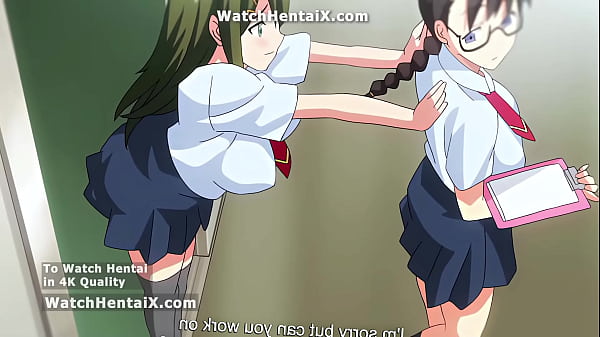 Image Animated Hentai, Sexy girl with her....