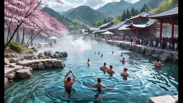 Image Heat of the Hot-Springs: Public Sex - AI Interactive Video