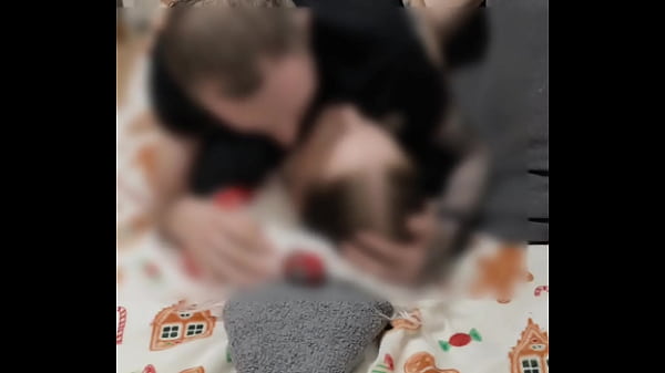 Image in bed with my husband.