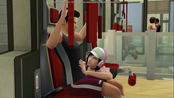 Image Horny Shameless Couple Have Sex In The Gym - sims 4 - 3D animation