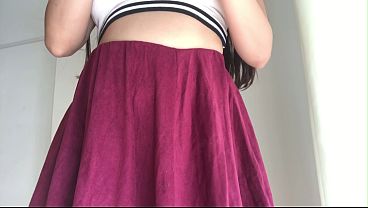 Image Chica Otaku haciendo una turca usando consolador, girl white tetona grandes tetas pesones hinchados