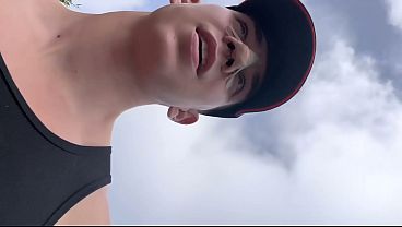 Image SEX ON A CLIFF WITH MY WIFE AND I CUM IN HER ASS - YASMINA KHAN