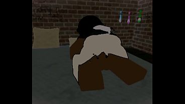 Image She enjoys her friend's BBC while her boyfriend is at work, carelessly ending up in her tight pussy | Roblox Condo