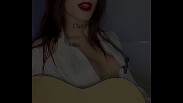 Image ARYA SANTANA GOZA NO SEU VIOL&Atilde_O - E ENGOLE TODO SEU LEITINHO