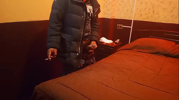 Image Solo en el alojamiento, momento &iacute_ntimo real