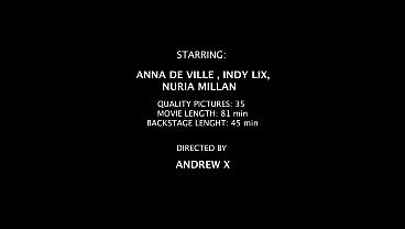 Image XMAS #1, Nuria Mill&aacute_n, Anna de Ville, Indy Lix, 3on3, Anal Fisting, ATOGM, Balls Deep, DAP, No Pussy, Rough Sex, Big Gapes, Monster ButtRose, Squirt Drink, Creampie Swallow AH224