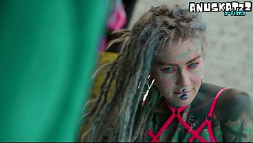 Image Heavily Tattooed Girl Takes On Anal Toys Solo Lingerie