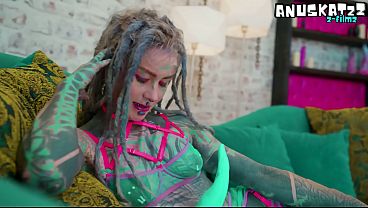 Image Tattooed Babe Goes Deep Solo with Anal Toys in Lingerie