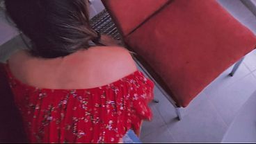 Image neighbor one afternoon while her husband is at work, I fill her ass with milk.