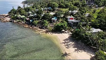 Image Ralf and Tory in tropical paradise