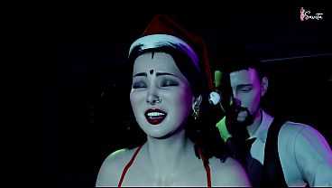 Image Hot Desi Bhabhi Savita Had Sex with Strangers at the Christmas Party