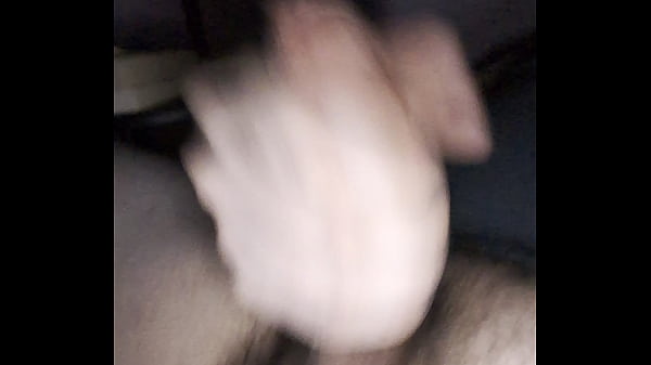 Image Stroking my hairy uncut girl cock!